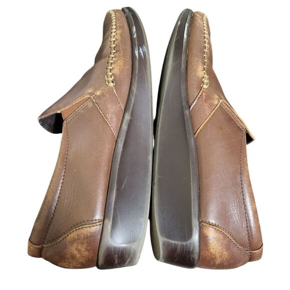 SAS Tripad Comfort Brown Leather Womens Casual Comfort Shoe, 8 - Picture 5 of 13